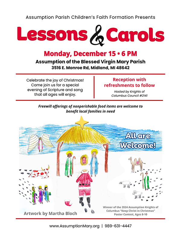 Lessons & Carols Flyer
