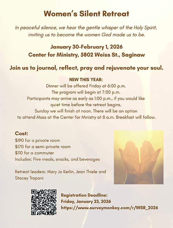 Women's Silent Retreat Flyer