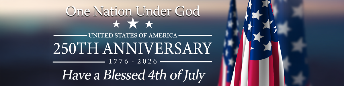 One Nation Under God - Have a Blessed 4th of July