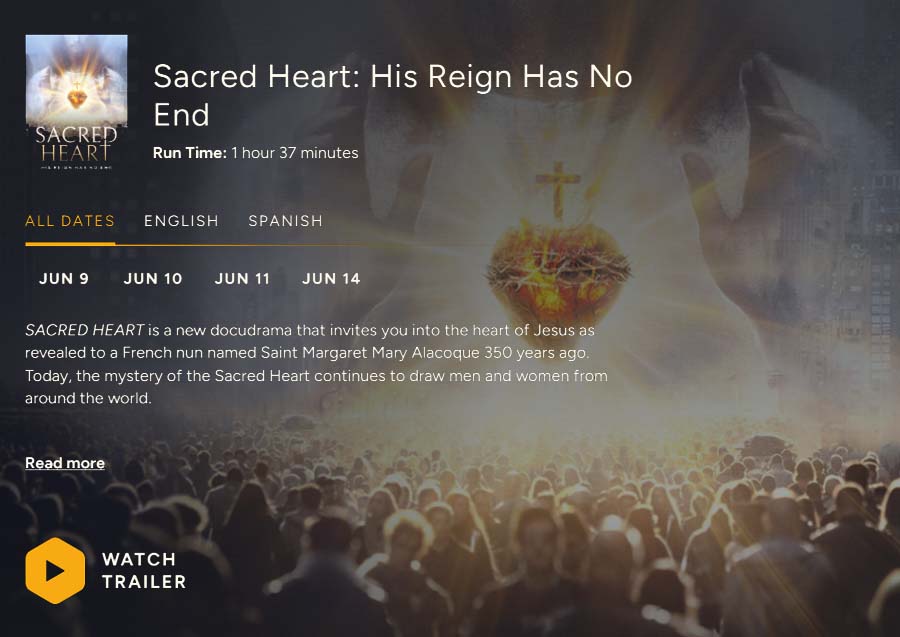 Sacred Heart Movie Image