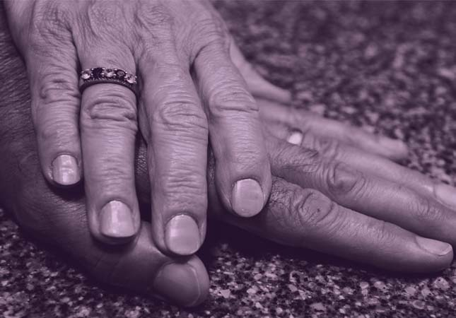 Couples Hands with Rings