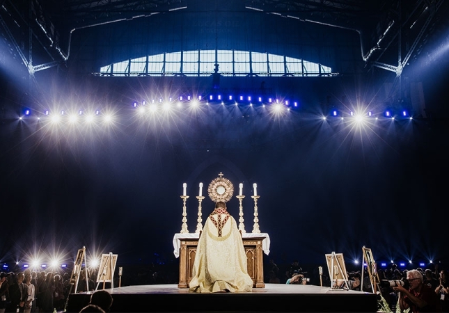 Photo By Casey Johnson, in partnership with the National Eucharistic Congress