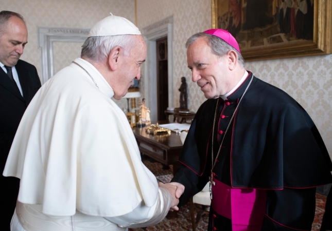 Diocese of Saginaw - Pope Francis and Bishop Gruss