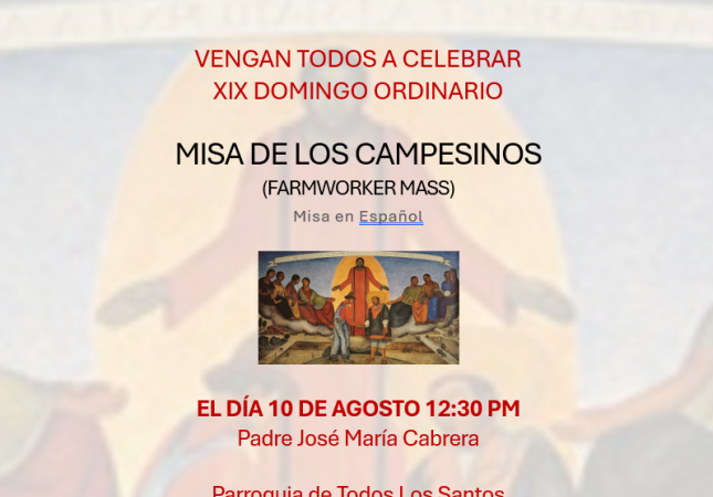 Farm Workers Mass Flyer