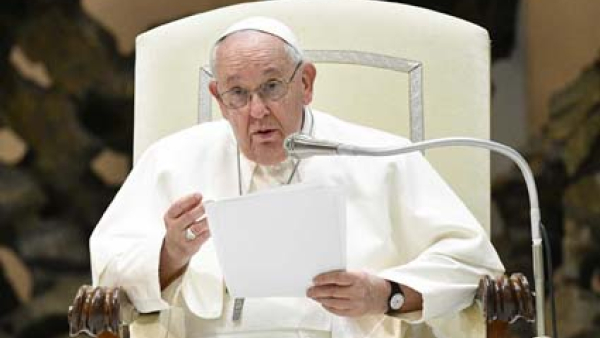 Pope Speaking to General Audience