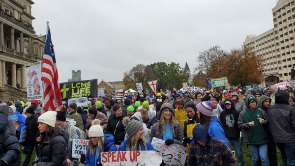 March for Life Lansing Michigan 2023