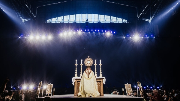 Photo By Casey Johnson, in partnership with the National Eucharistic Congress