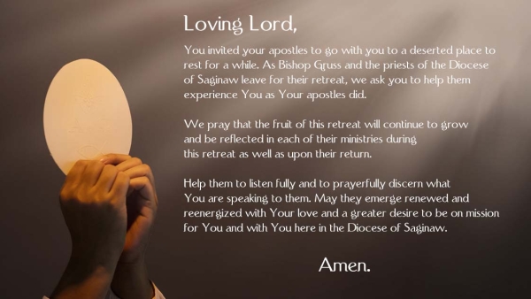 Prayer for Priest Retreat