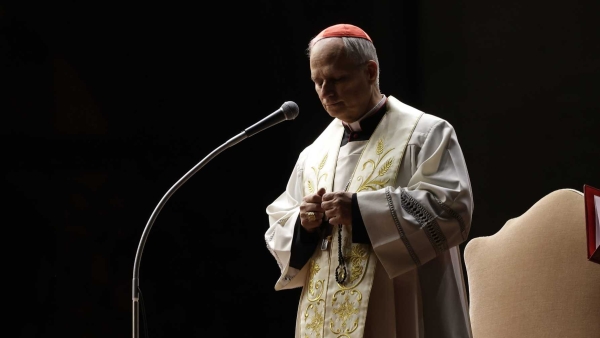 Pope Leo XIV, while he was still Cardinal Robert F. Prevost