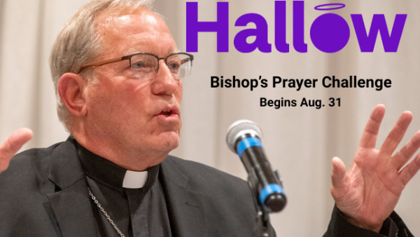 Bishop Gruss and Hallow prayer challenge