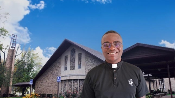 Fr. Vincent at St. Peter Parish