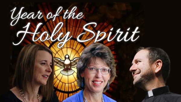 Julianne Stanz, Dr. Mary Healy, Fr. Mathias Thelen
