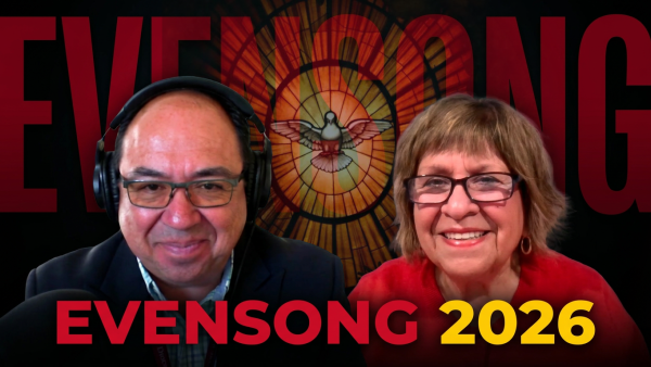 Evensong 2026 Podcast with John Gonzalez and Laura Bush